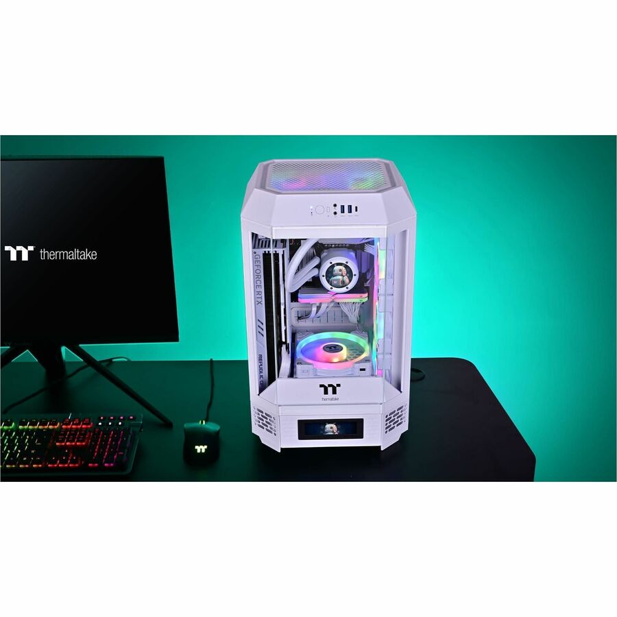 Thermaltake The Tower 250 Snow Mini Tower Chassis Thermaltake The Tower 250 Snow Mini Tower Chassis